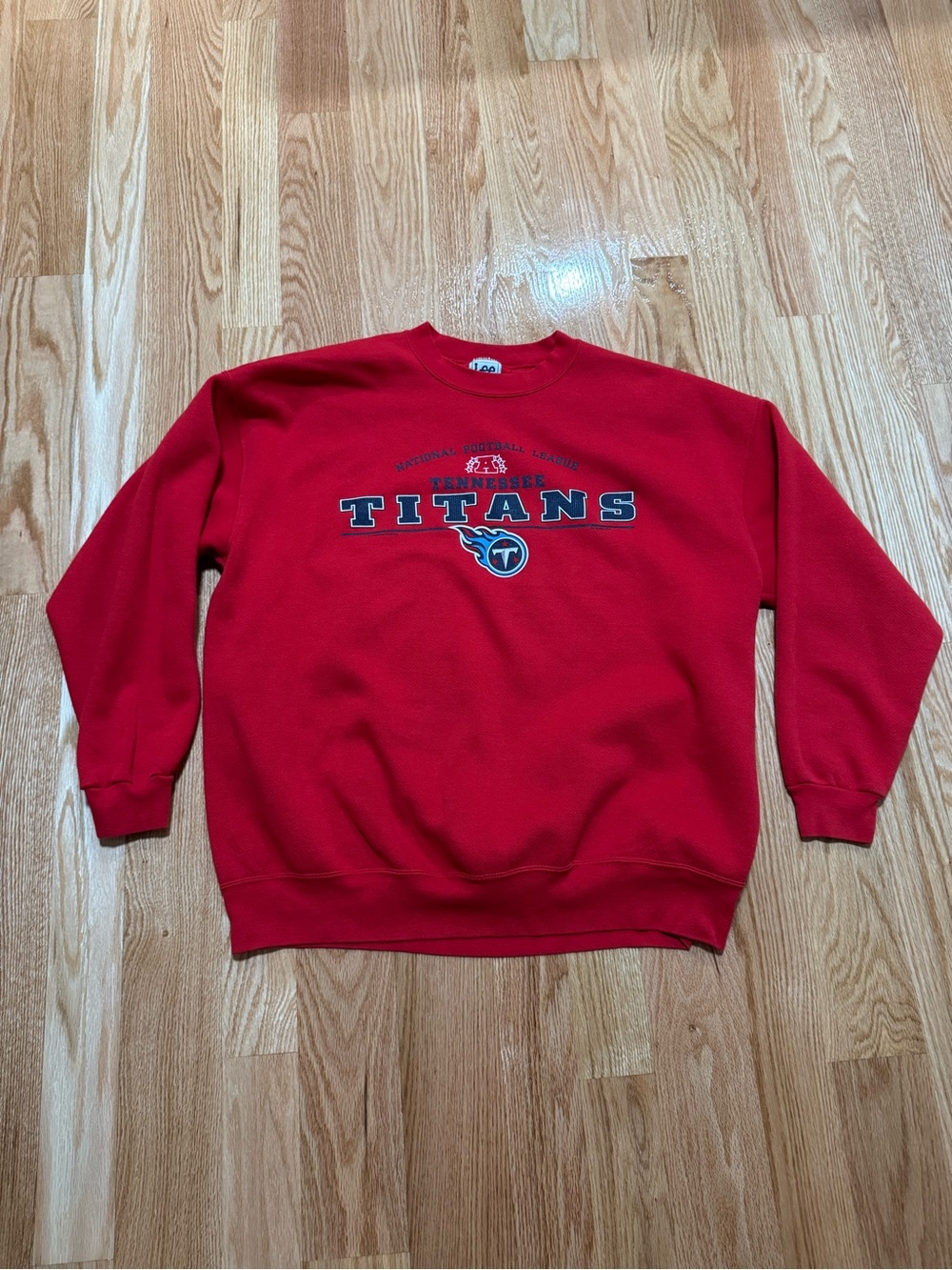 Vintage Tennessee Titans Crewneck Sweatshirt Lee Sport Mens XXL